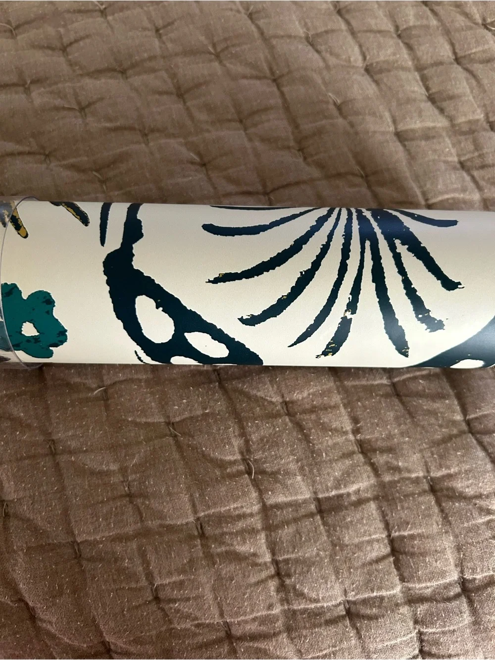 Opalhouse Teal, Gold and Navy Botanical Animal Wallpaper